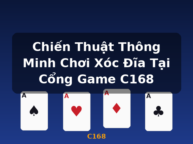 Chiến Thuật Thông Minh Chơi Xóc Đĩa Tại Cổng Game C168 - C168