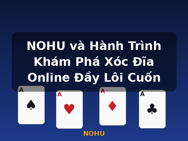 NOHU và Hành Trình Khám Phá Xóc Đĩa Online Đầy Lôi Cuốn - NOHU