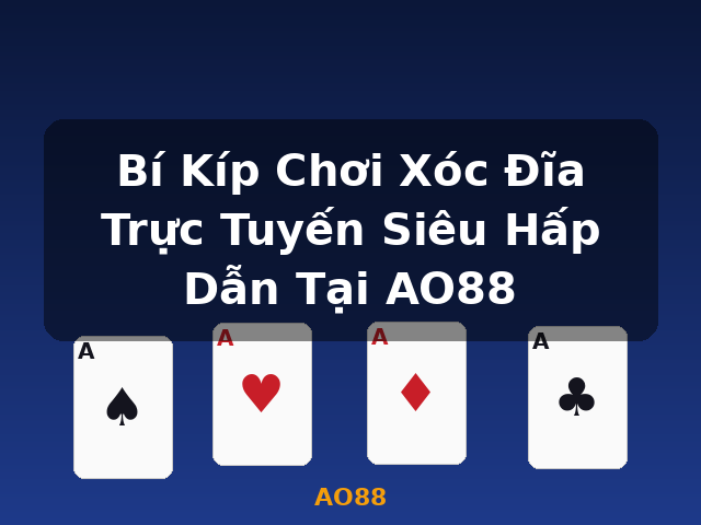 Bí Kíp Chơi Xóc Đĩa Trực Tuyến Siêu Hấp Dẫn Tại AO88 - AO88