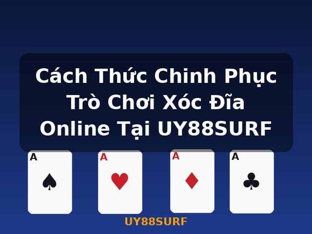 Cách Thức Chinh Phục Trò Chơi Xóc Đĩa Online Tại UY88SURF - UY88SURF