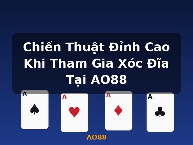 Chiến Thuật Đỉnh Cao Khi Tham Gia Xóc Đĩa Tại AO88 - AO88
