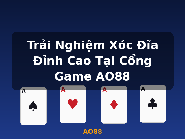 Trải Nghiệm Xóc Đĩa Đỉnh Cao Tại Cổng Game AO88 - AO88